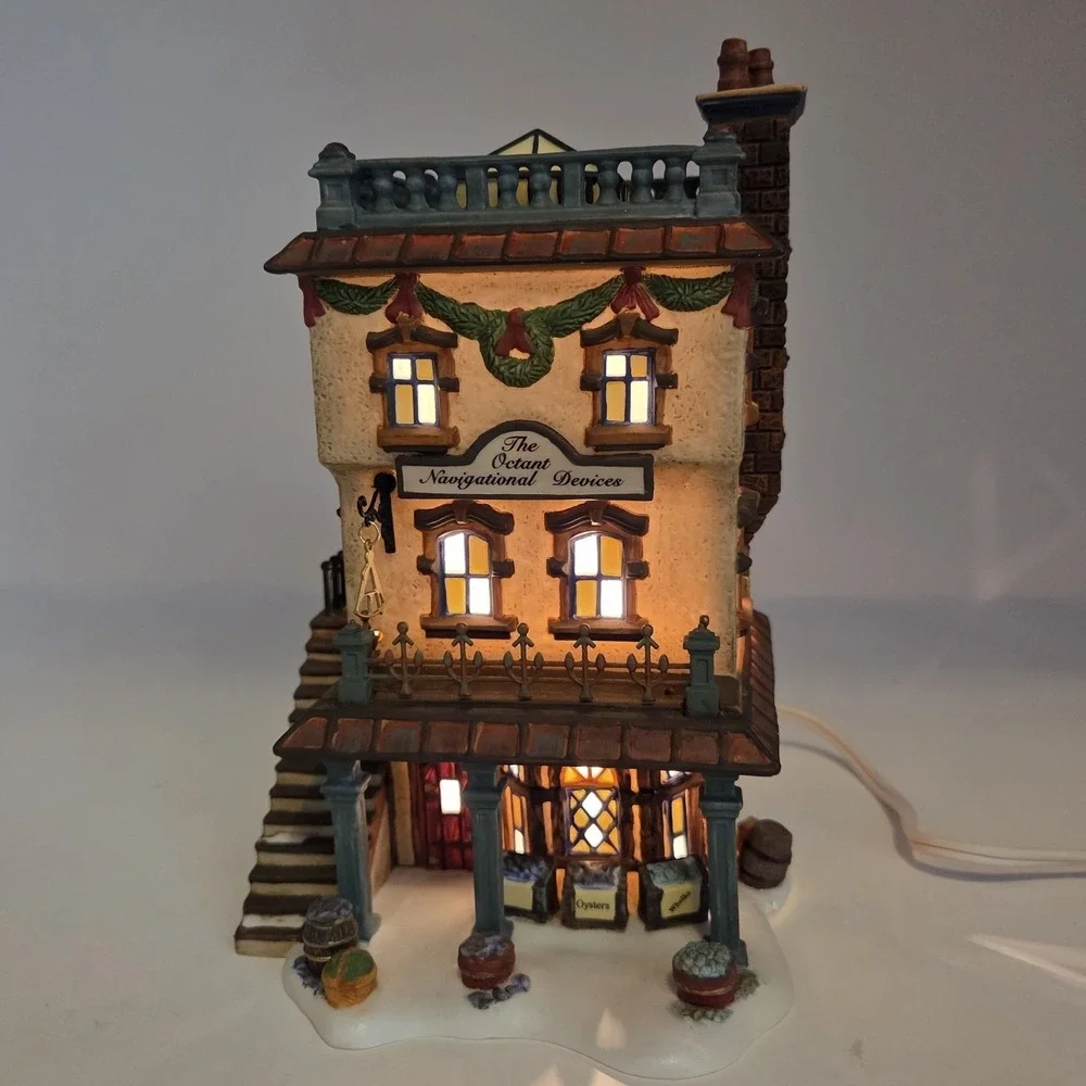 Department 56 Dickens Village Leeds Oyster House Lighted Building 58446 1999